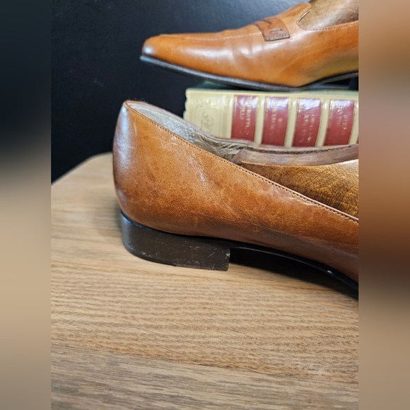 Cole Haan Made in Italy Tan Leather Loafer Shoes Size 8.5B main image 7